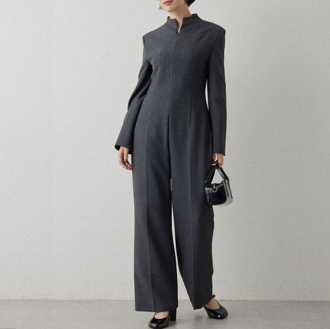 【2024／55000円】 Whim Gazette ダブルクロスジャンプスーツ