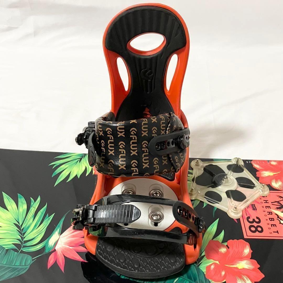 SHERBET × FLUX スノーボードセット 板138cm スノーボード