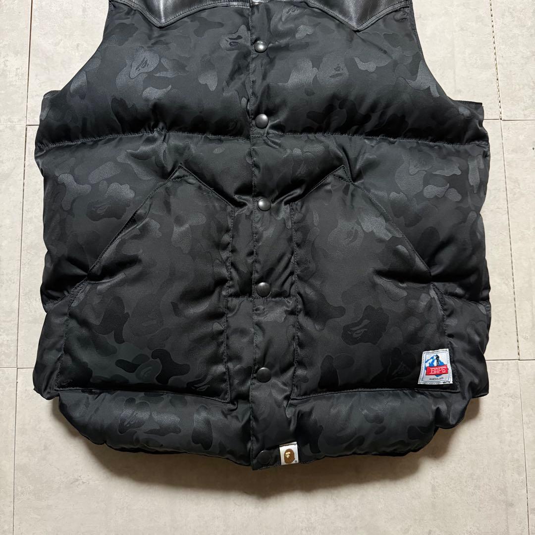 Rocky Mountain × A BATHING APE ダウンベスト 40