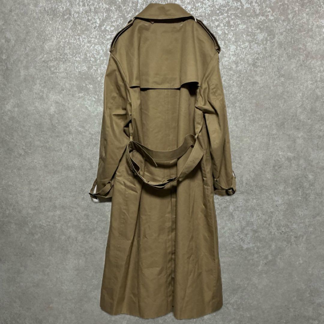 【美品】HYKE　ハイク　LONG BIG FIT　トレンチコート