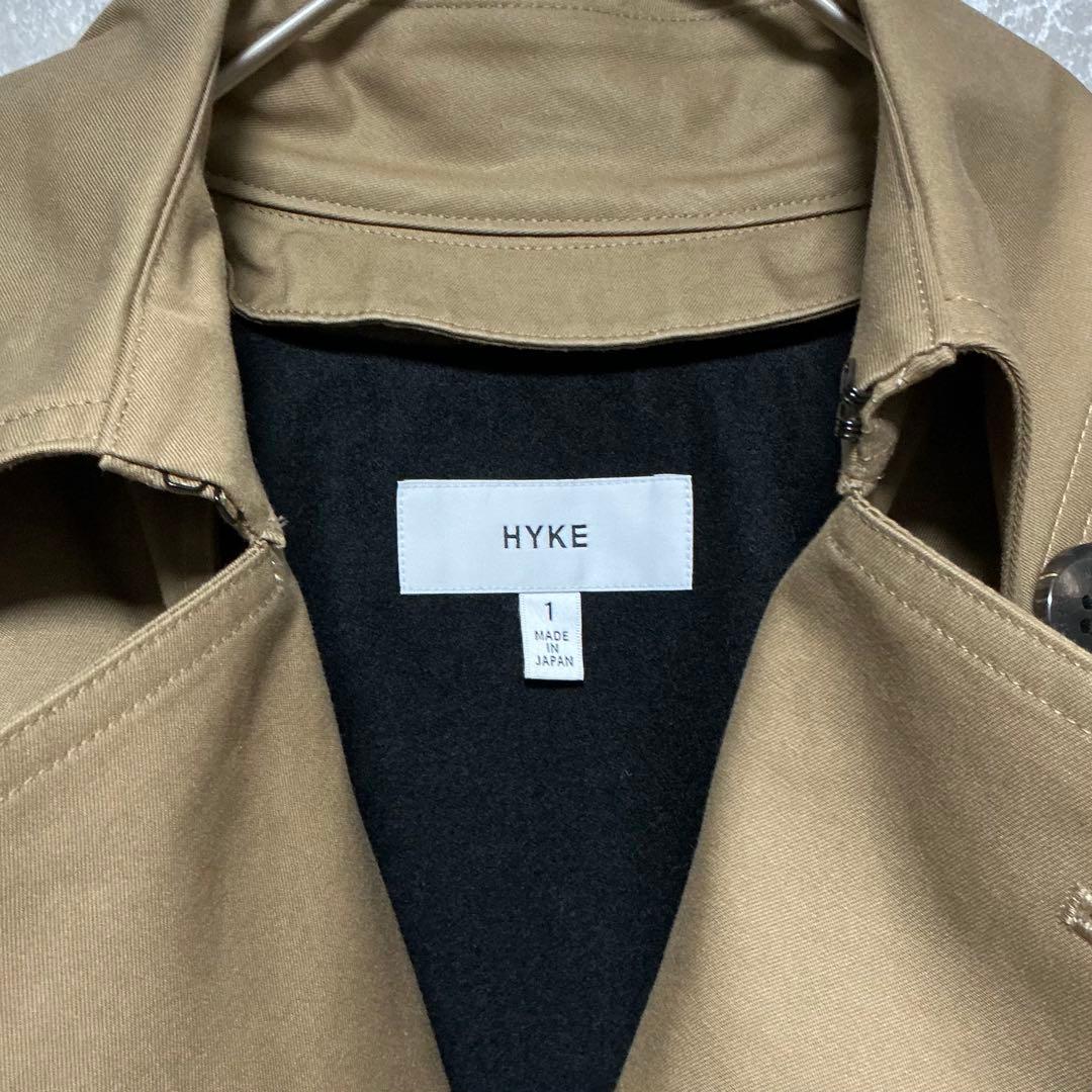 【美品】HYKE　ハイク　LONG BIG FIT　トレンチコート