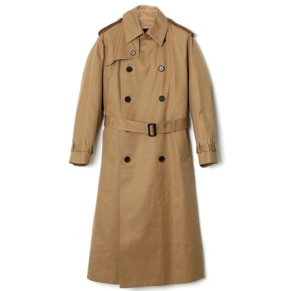 【美品】HYKE　ハイク　LONG BIG FIT　トレンチコート