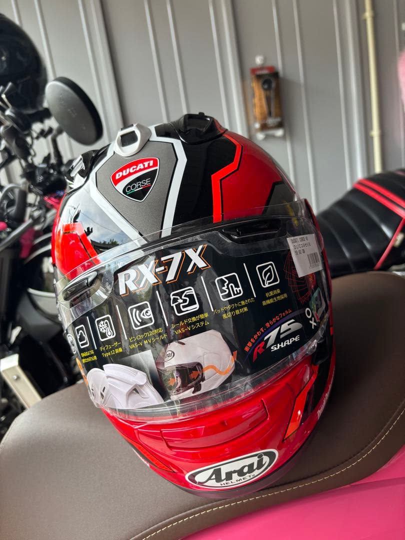 セキュリティ・セーフティ Arai Ducati Corse V8