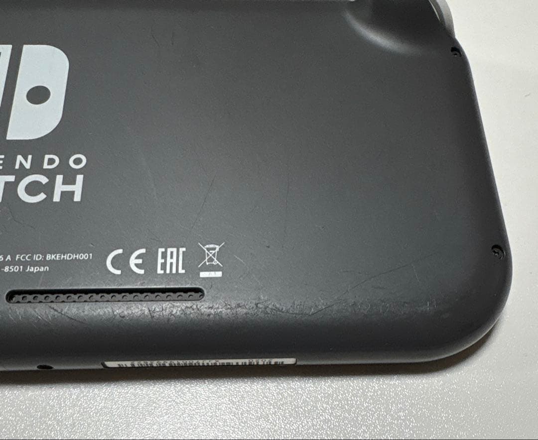 Nintendo SwitchLite スイッチライト グレー 本体のみ