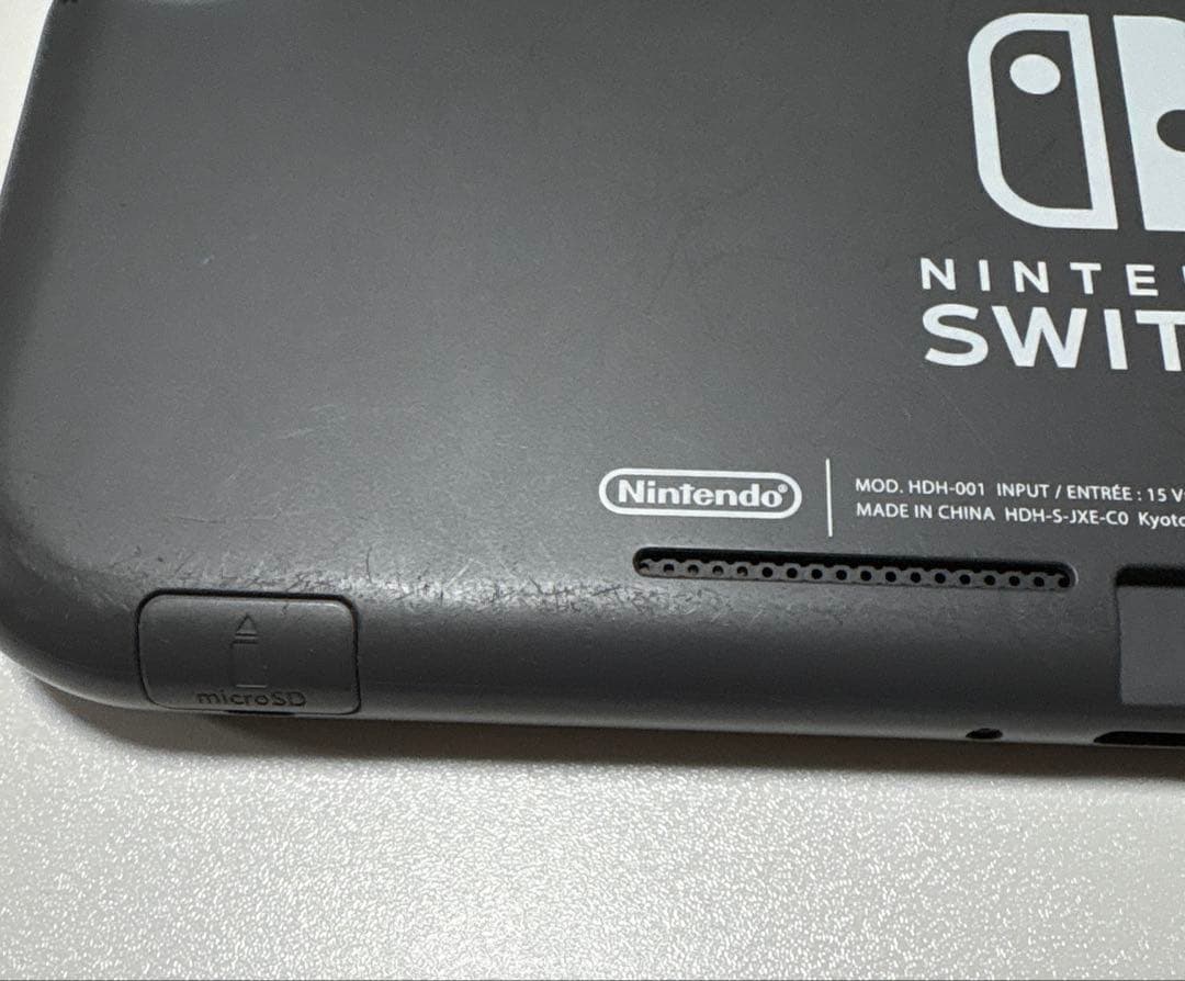 Nintendo SwitchLite スイッチライト グレー 本体のみ