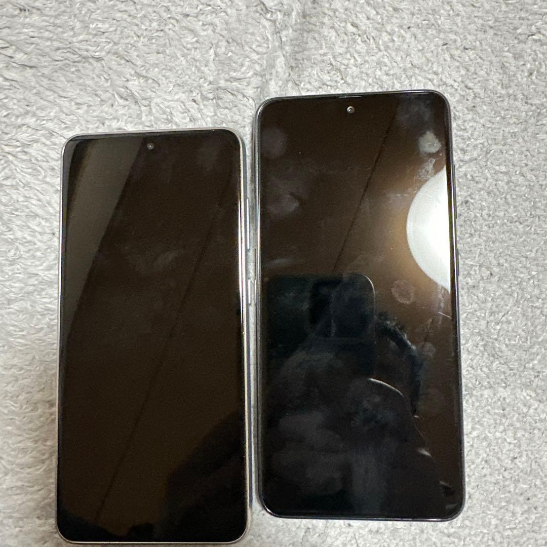 Samsung Galaxy a20 ブラック a21 ホワイト2台
