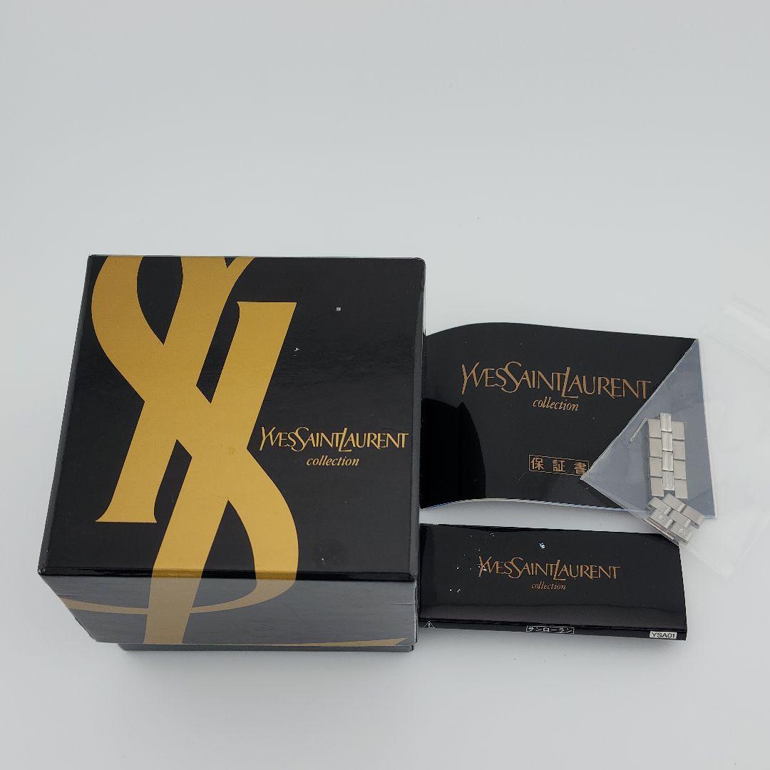 【箱付き/美品】YSLイヴサンローラン レディース腕時計 コンビ ドレス