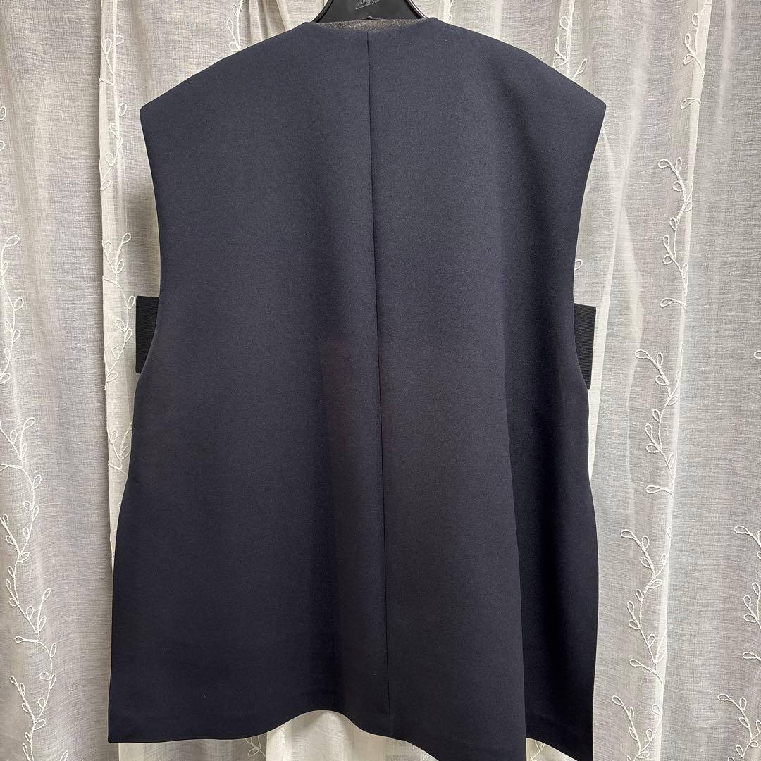 LE PHIL タグ付き新品未使用品‼︎マトラッセトリプルクロスジレ　ネイビー