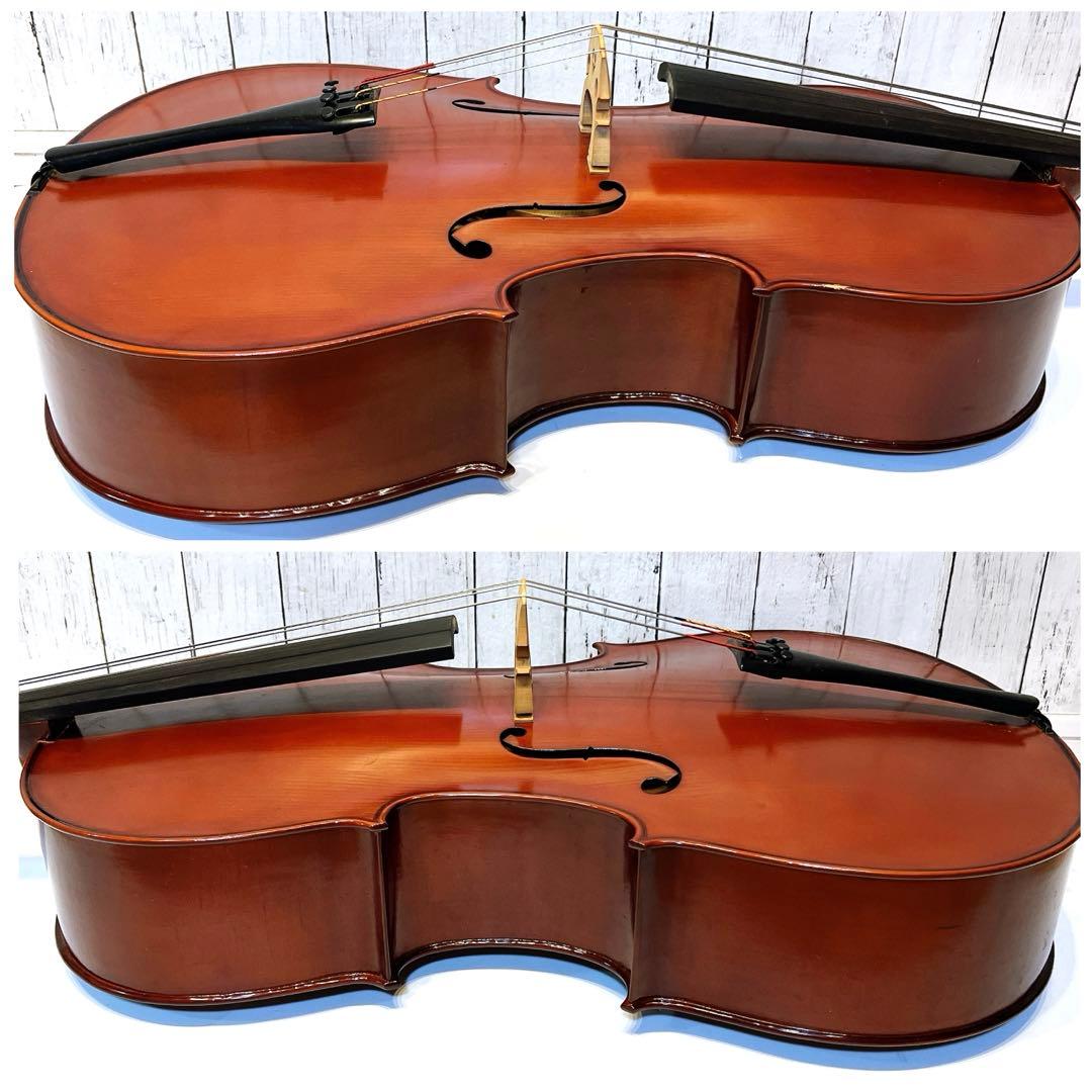 【美虎杢】オールドチェロ 4/4サイズ フルサイズ　125cm モダンチェロ