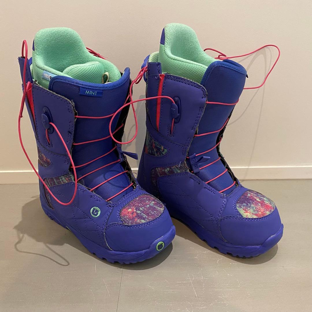 Burton スノーボードブーツ 23.0cm 紫