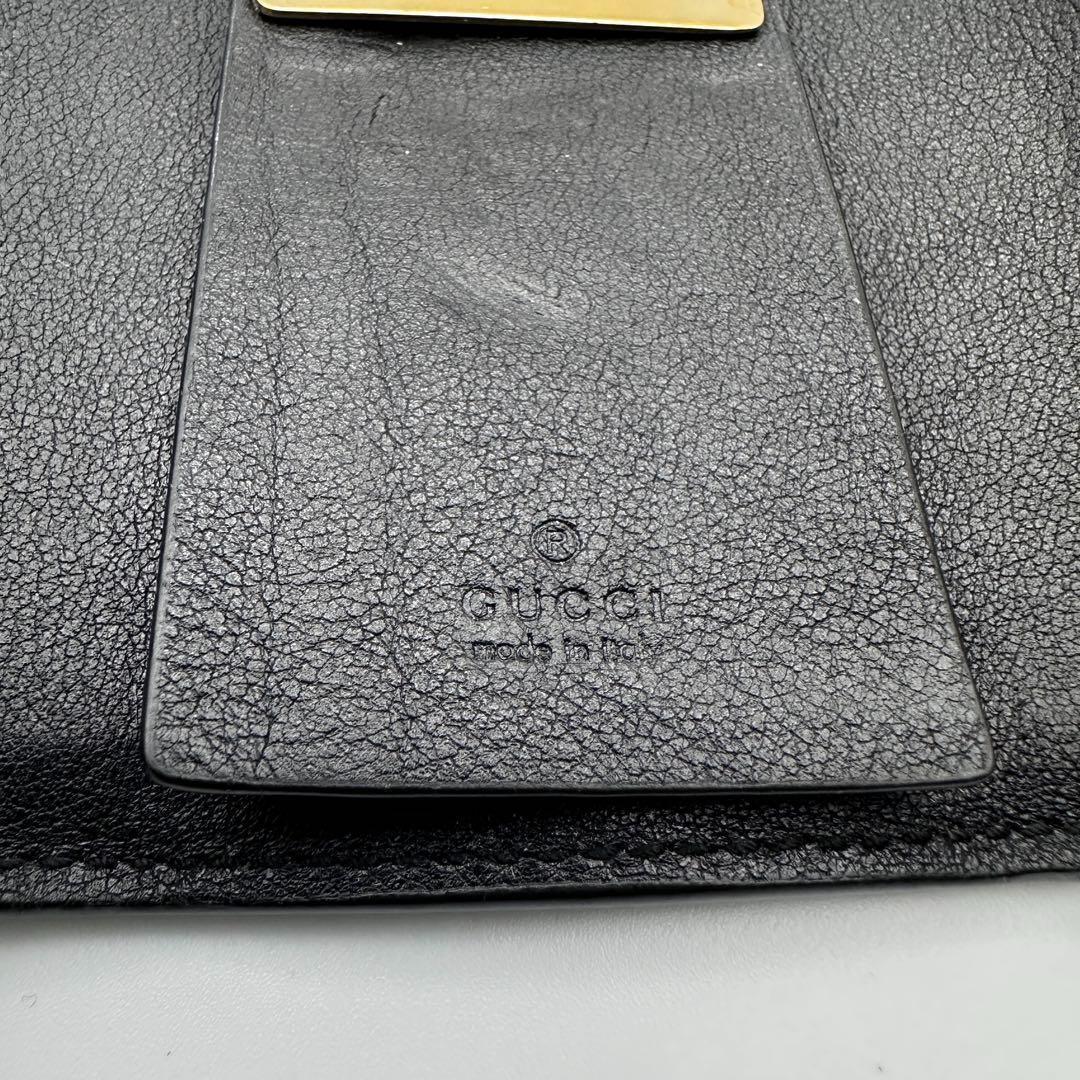 GUCCI グッチ キーケース 6連 インターロッキングGG ゴールド
