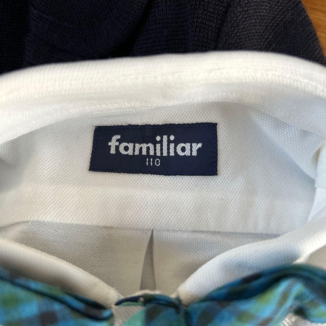 familiar 定番チェックフォーマルセット