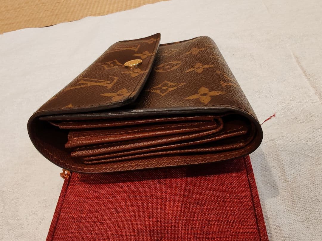 Louis Vuitton 三つ折り財布 モノグラム ブラウン