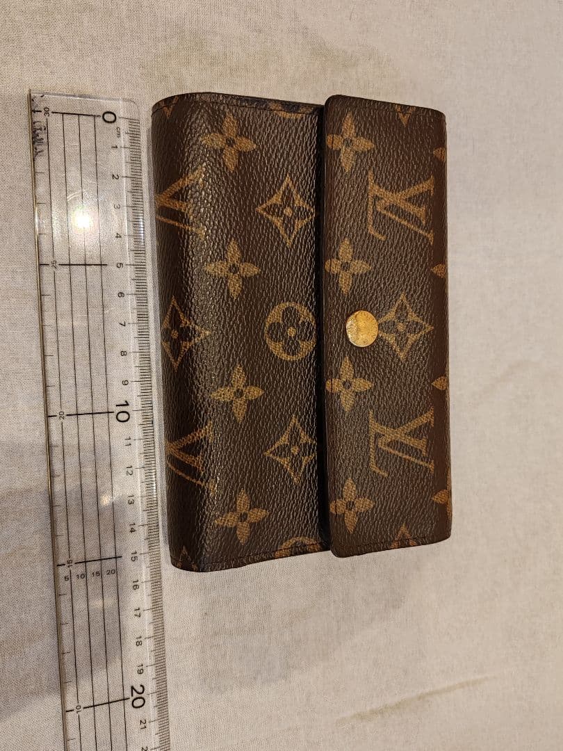 Louis Vuitton 三つ折り財布 モノグラム ブラウン