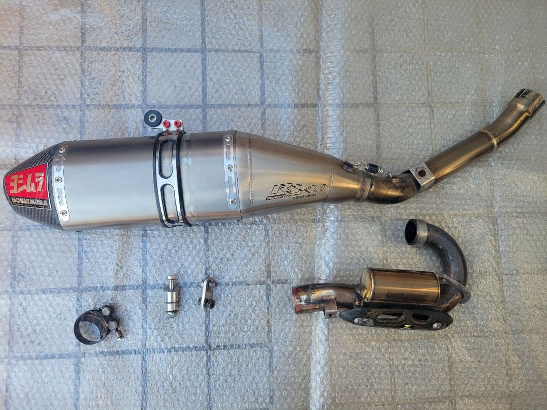 WR250X ・R ヨシムラ RS-4J マフラー　SP忠男POWER BOX