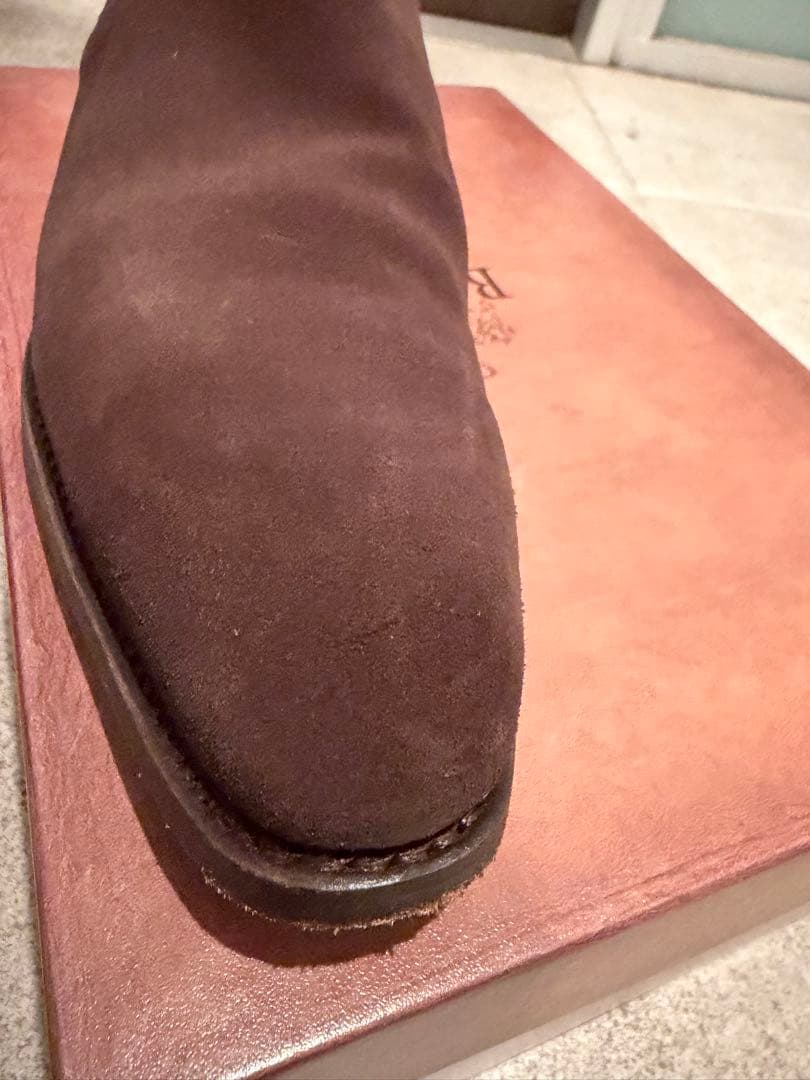 週末限定値下げBerwick1707 スエード サイドゴアブーツ