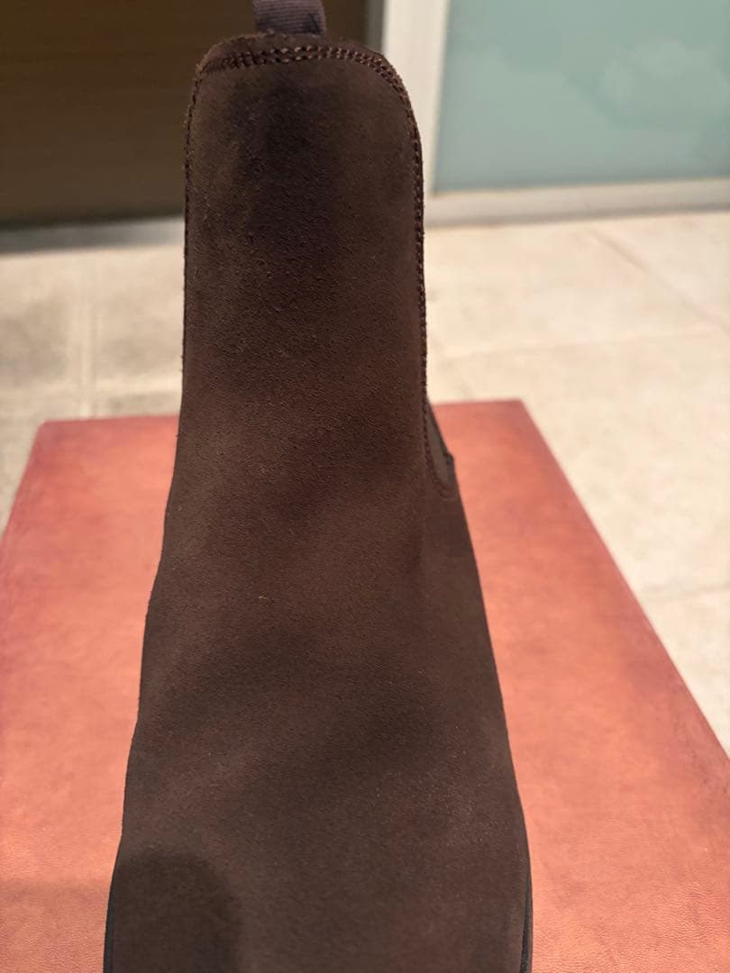 週末限定値下げBerwick1707 スエード サイドゴアブーツ