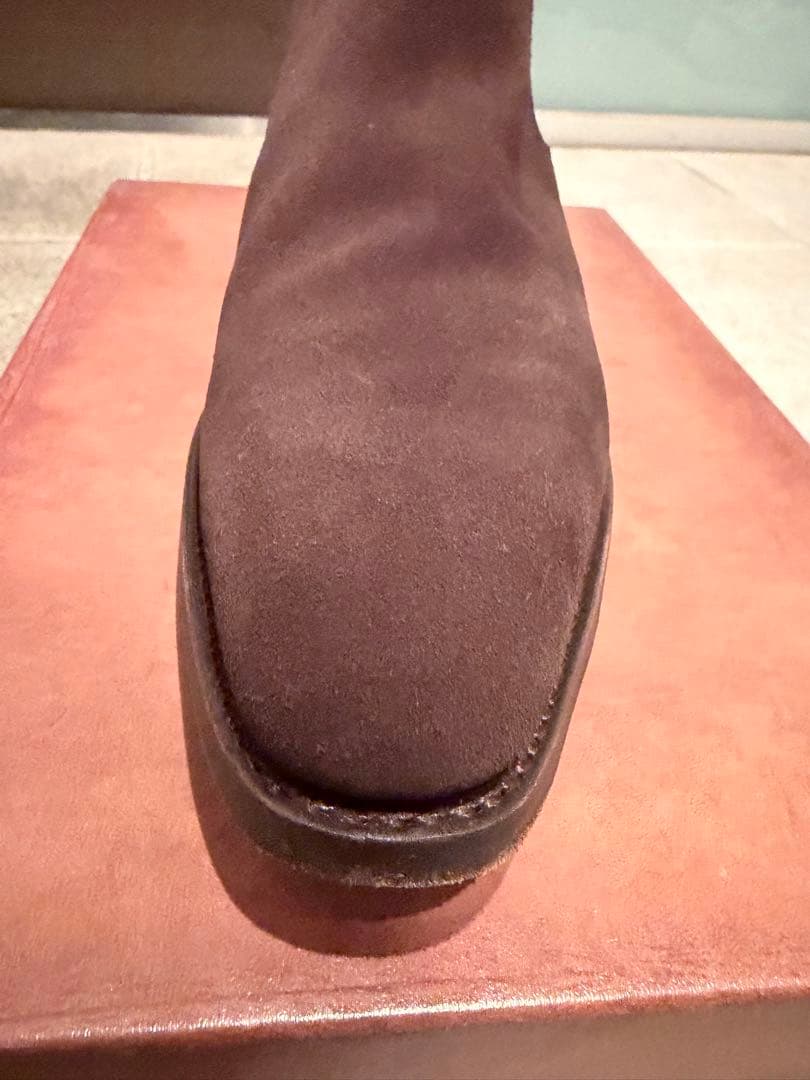 週末限定値下げBerwick1707 スエード サイドゴアブーツ