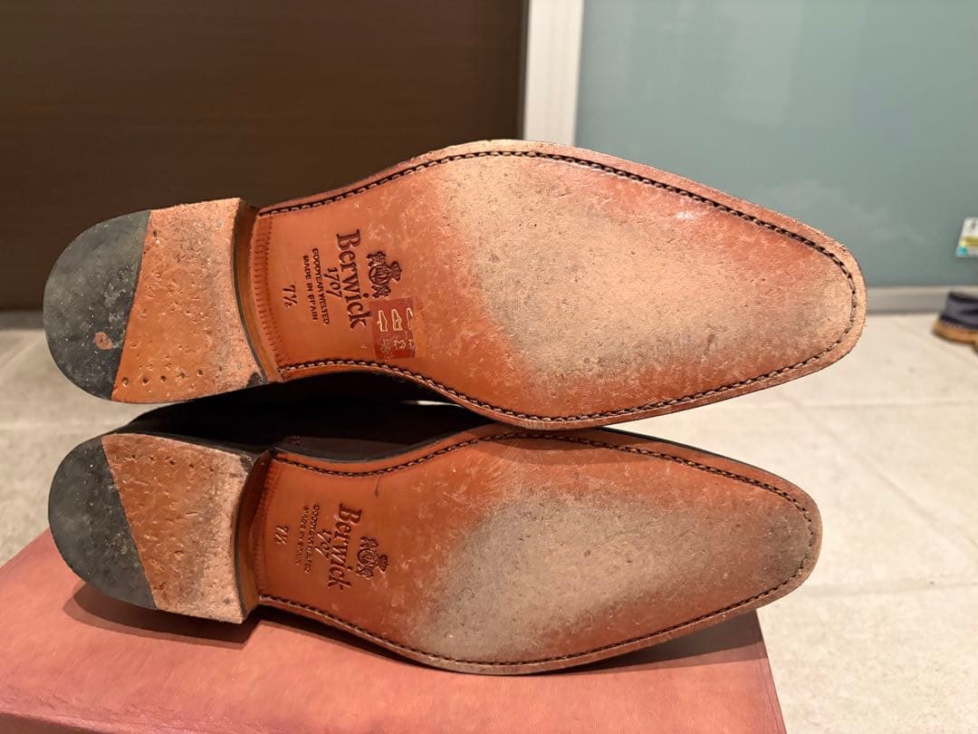 週末限定値下げBerwick1707 スエード サイドゴアブーツ