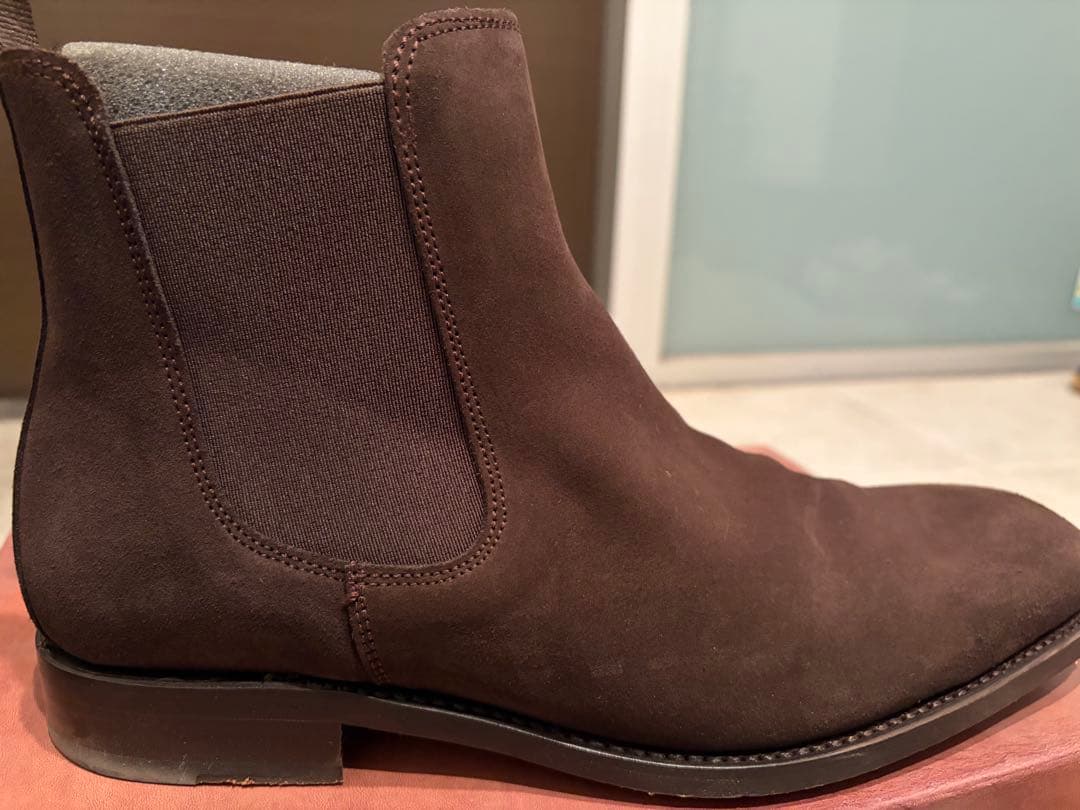 週末限定値下げBerwick1707 スエード サイドゴアブーツ