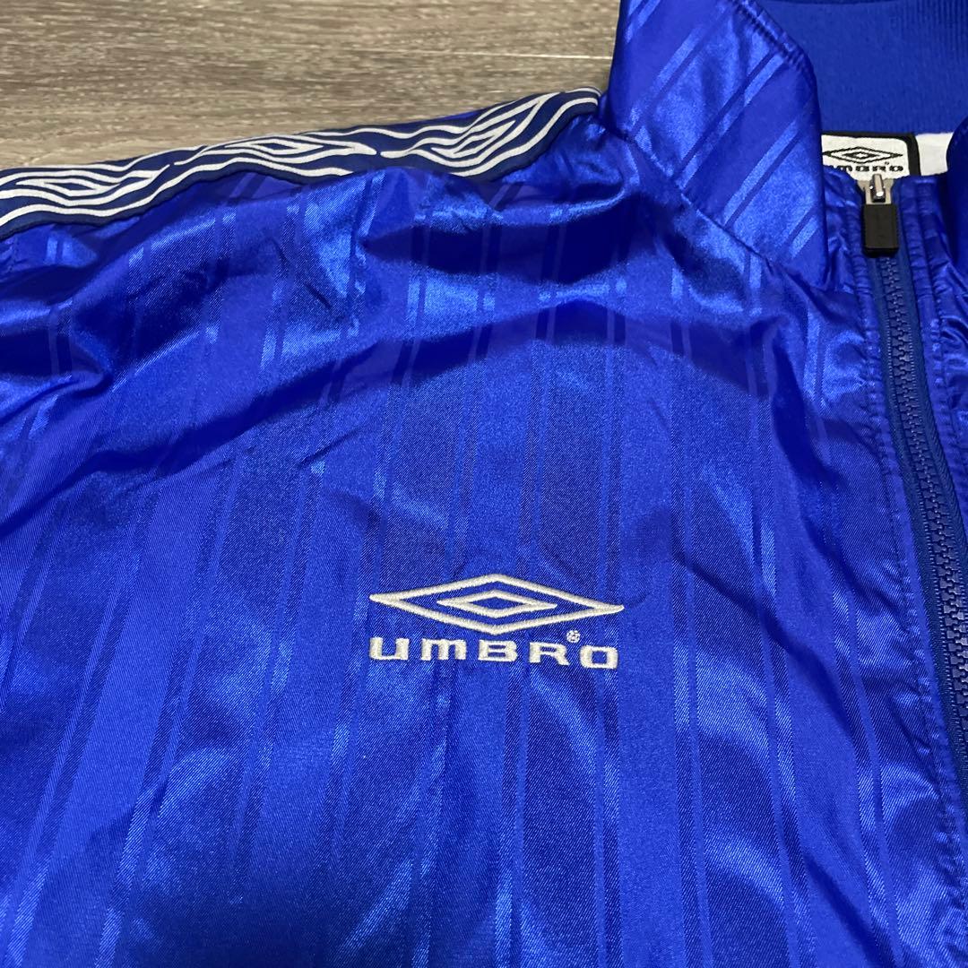 極美品 umbro ロゴライン Nylon Jacket Pant セットアップ