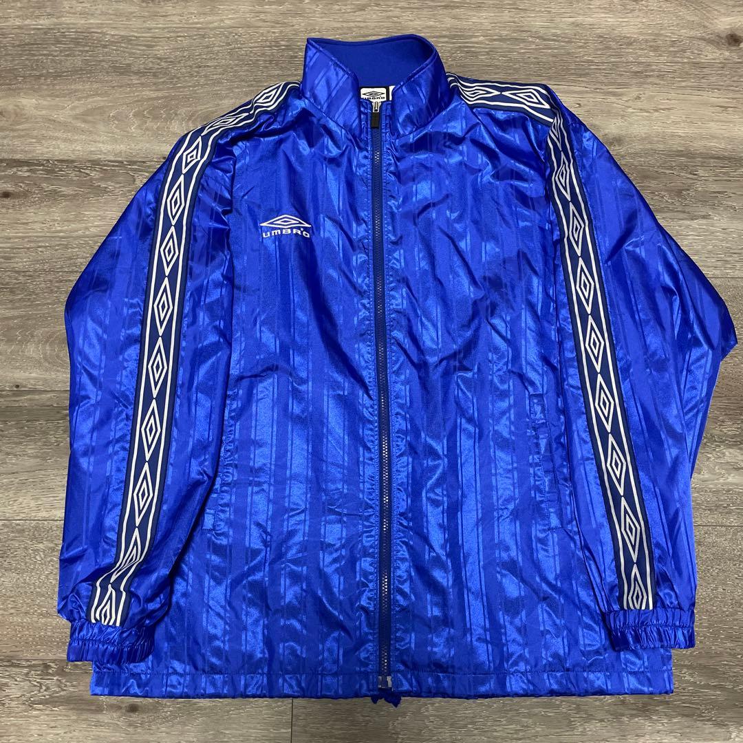 極美品 umbro ロゴライン Nylon Jacket Pant セットアップ
