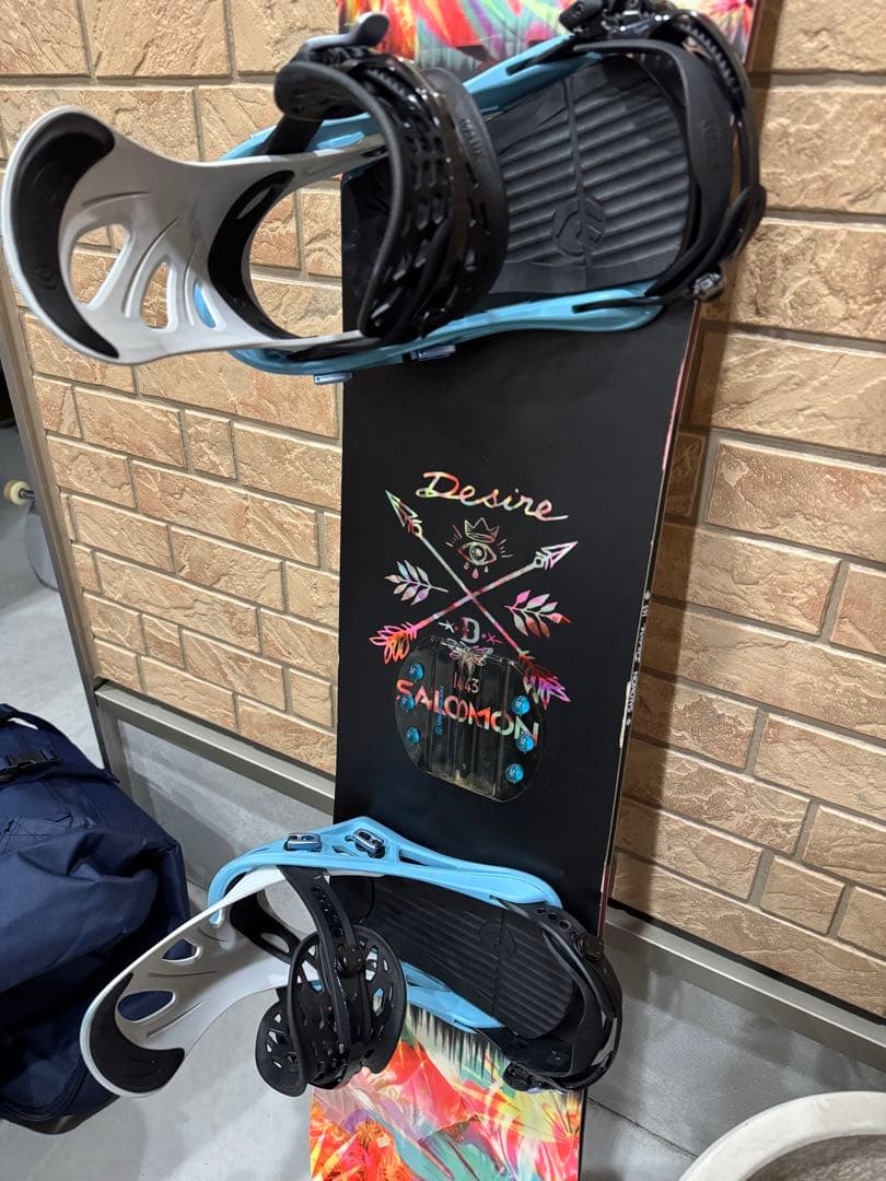 サロモン Desire スノーボード 143cm バインディング付き