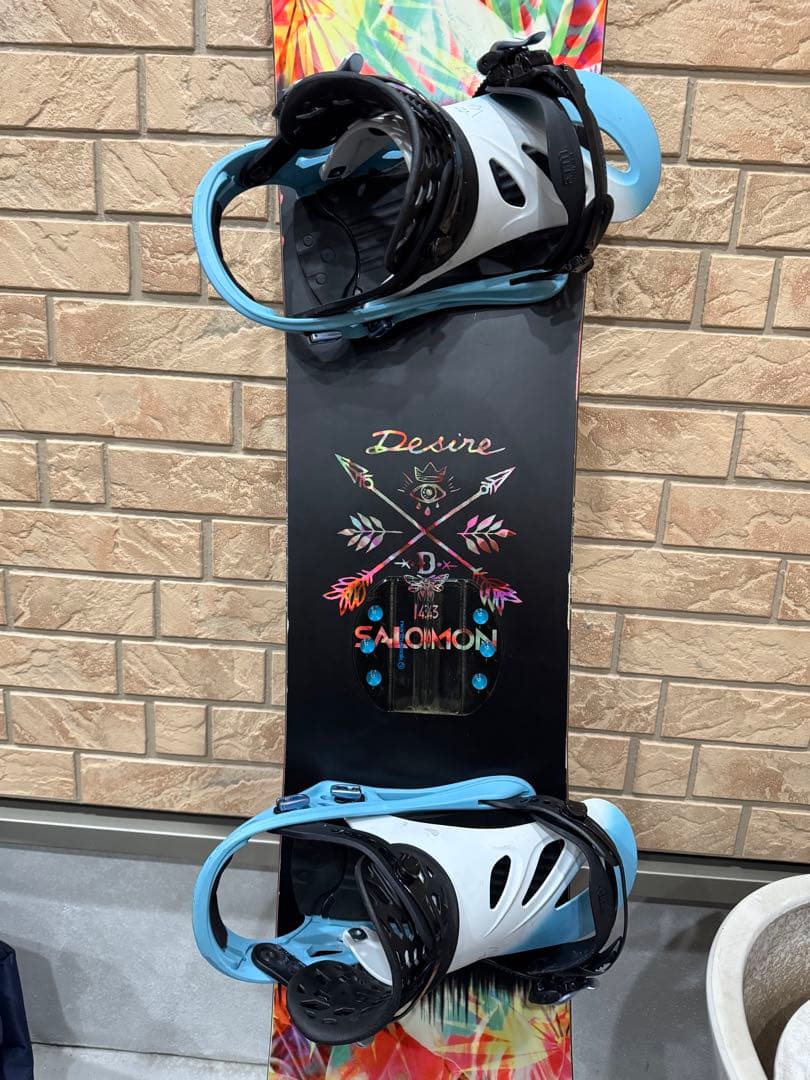 サロモン Desire スノーボード 143cm バインディング付き