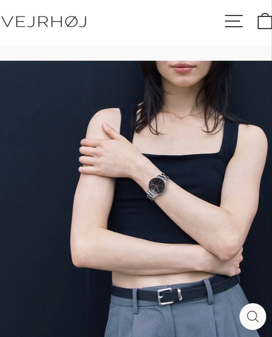 〈新品、未仕様〉VEJRHØJ クォーツ腕時計　レディース