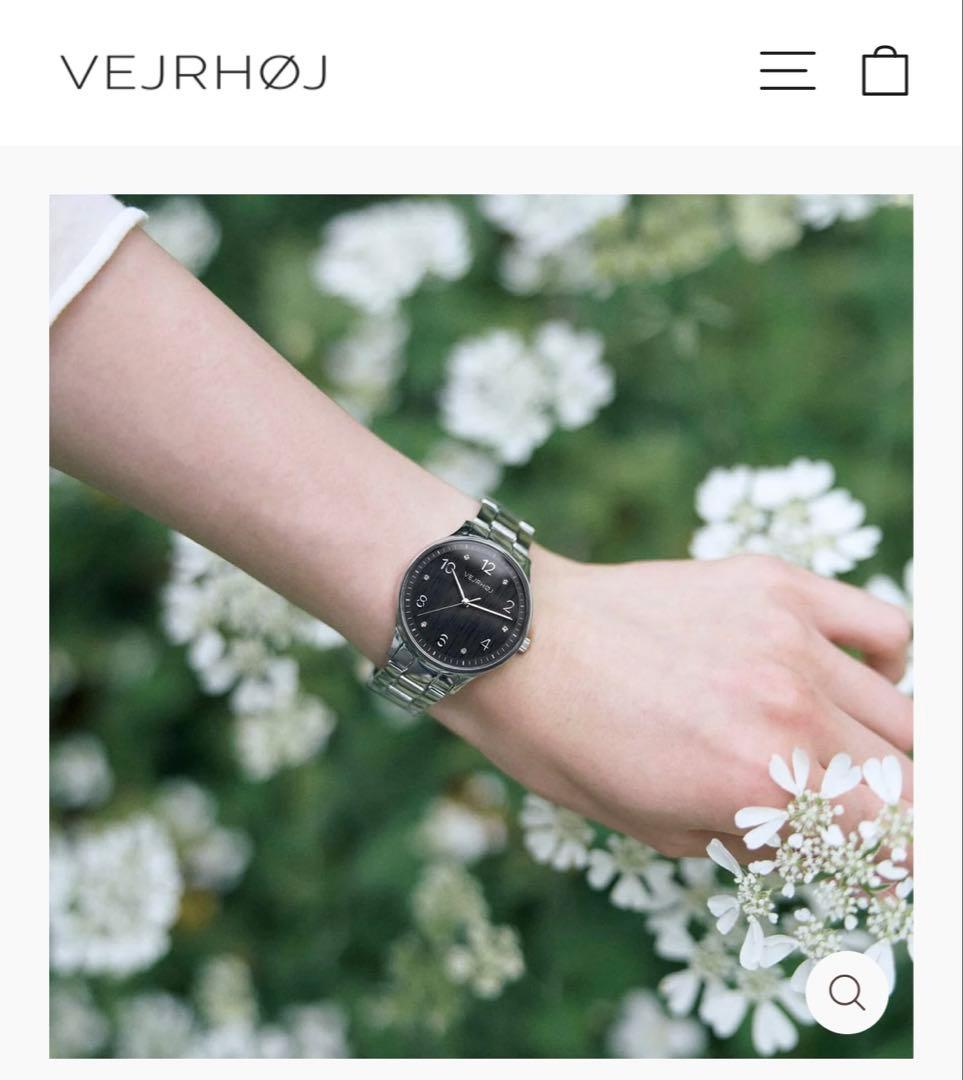 〈新品、未仕様〉VEJRHØJ クォーツ腕時計　レディース