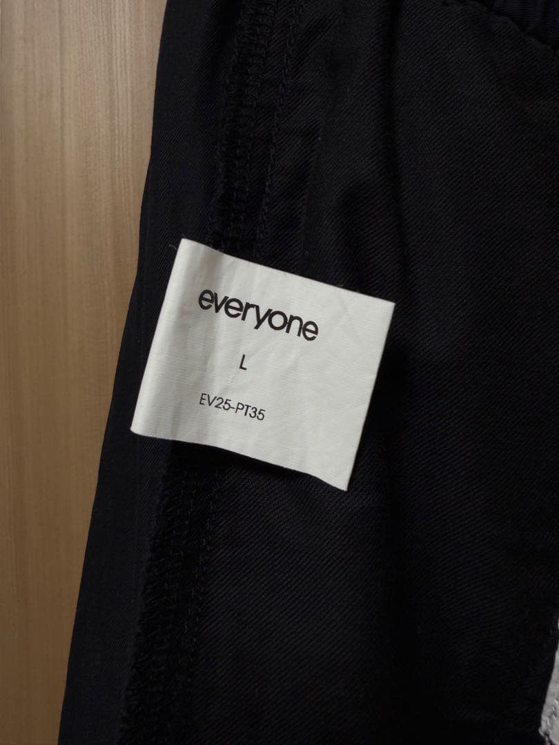 everyone cargo pants（BLACK） Lサイズ カーゴパンツ