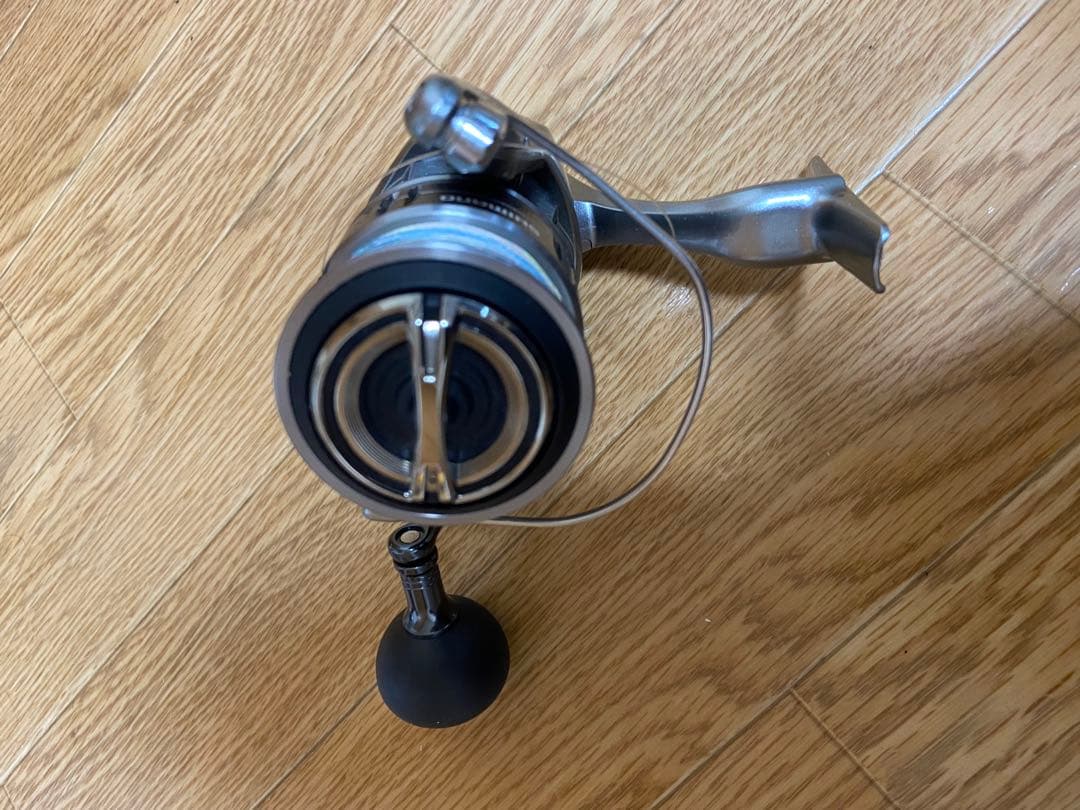 SHIMANO NASCI C5000XG スピニングリールとリーダーのセット