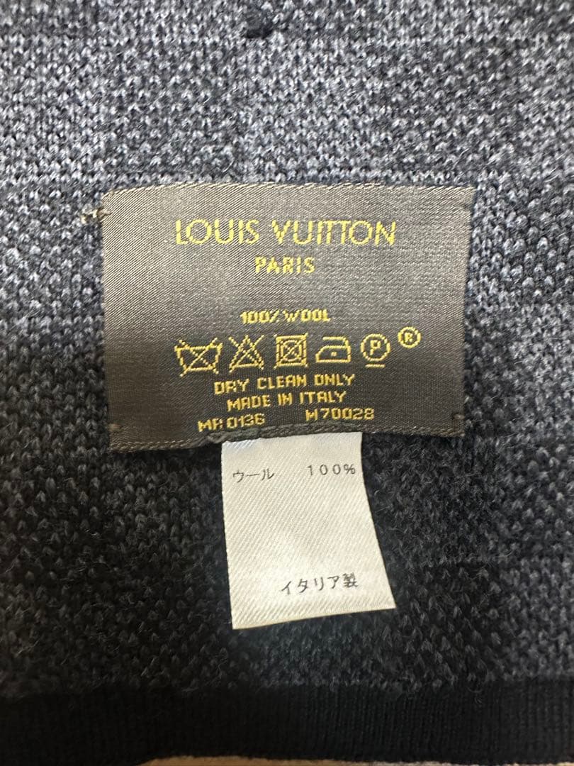 ▶︎SK ルイヴィトン　エシャルプ　プティダミエ　ウール