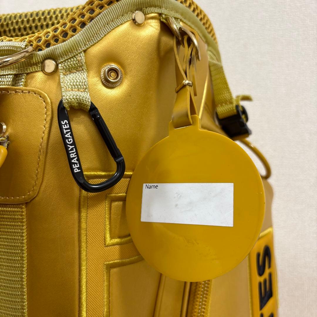 （希少）パーリーゲイツ　キャディバッグ　ゴールド