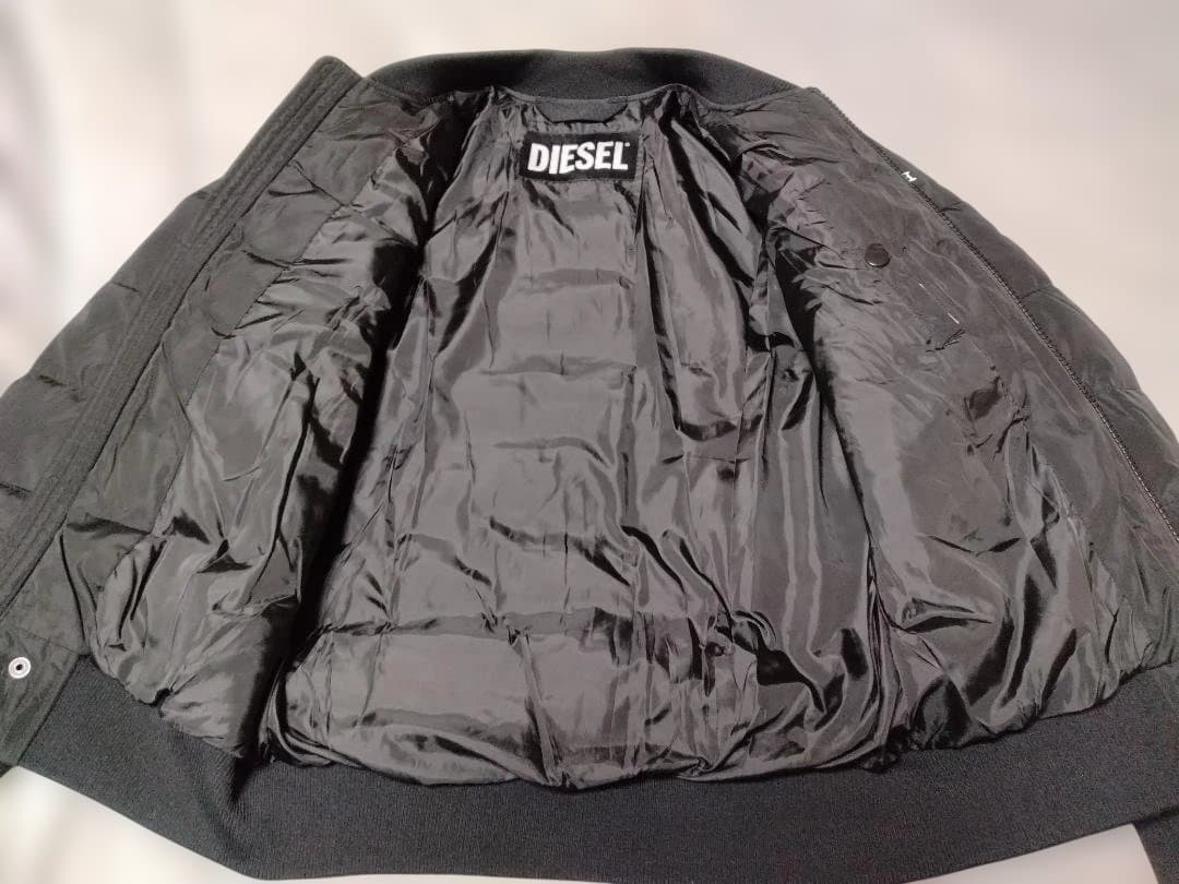 DIESEL ブラック MA-1ジャケット