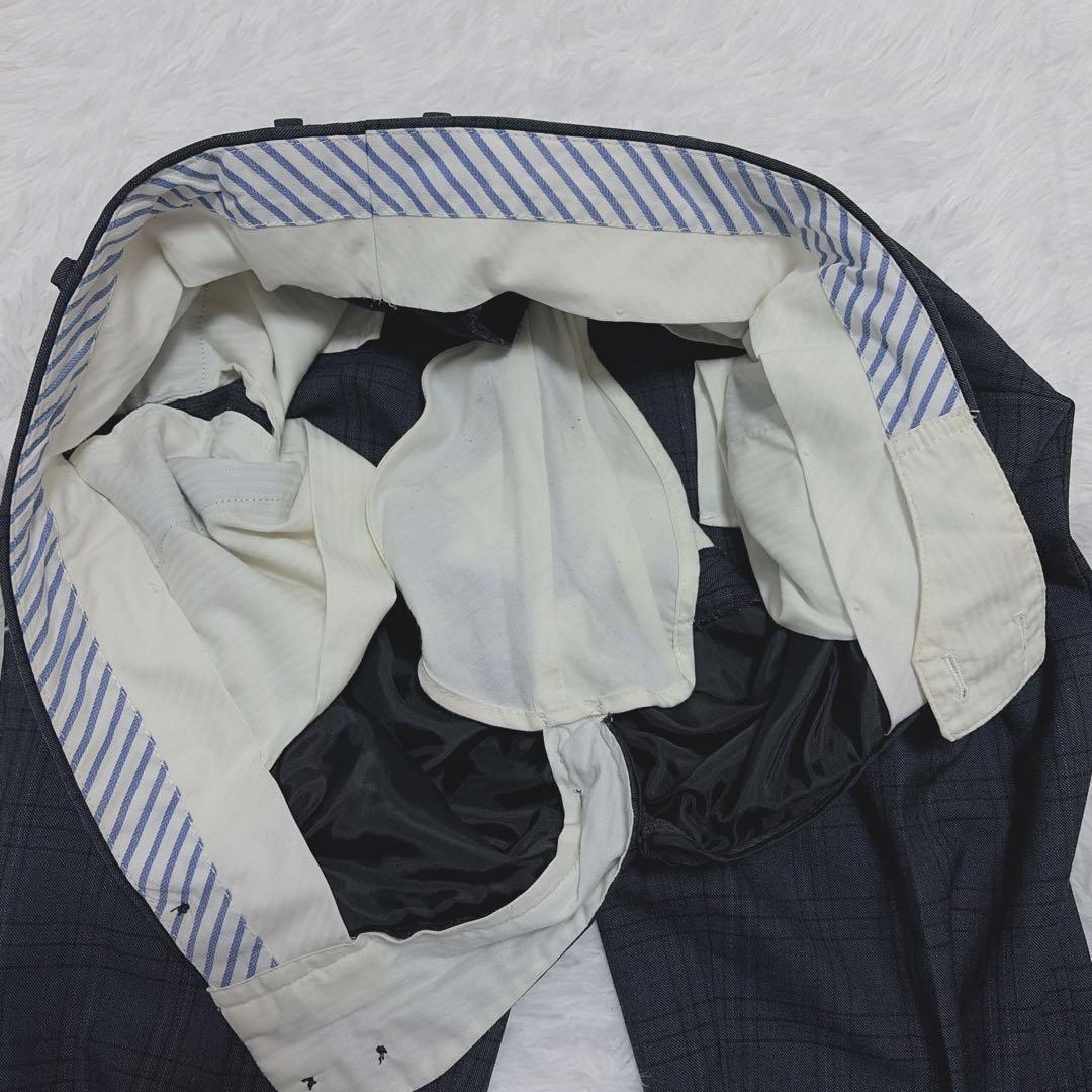 【美品】ヒルトン コロンボ SUPER130’s チェック スーツ M 850