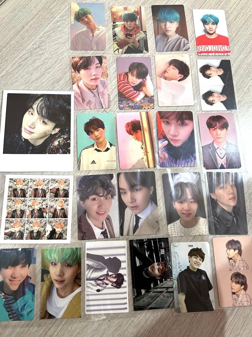 ユンギ トレカ セット