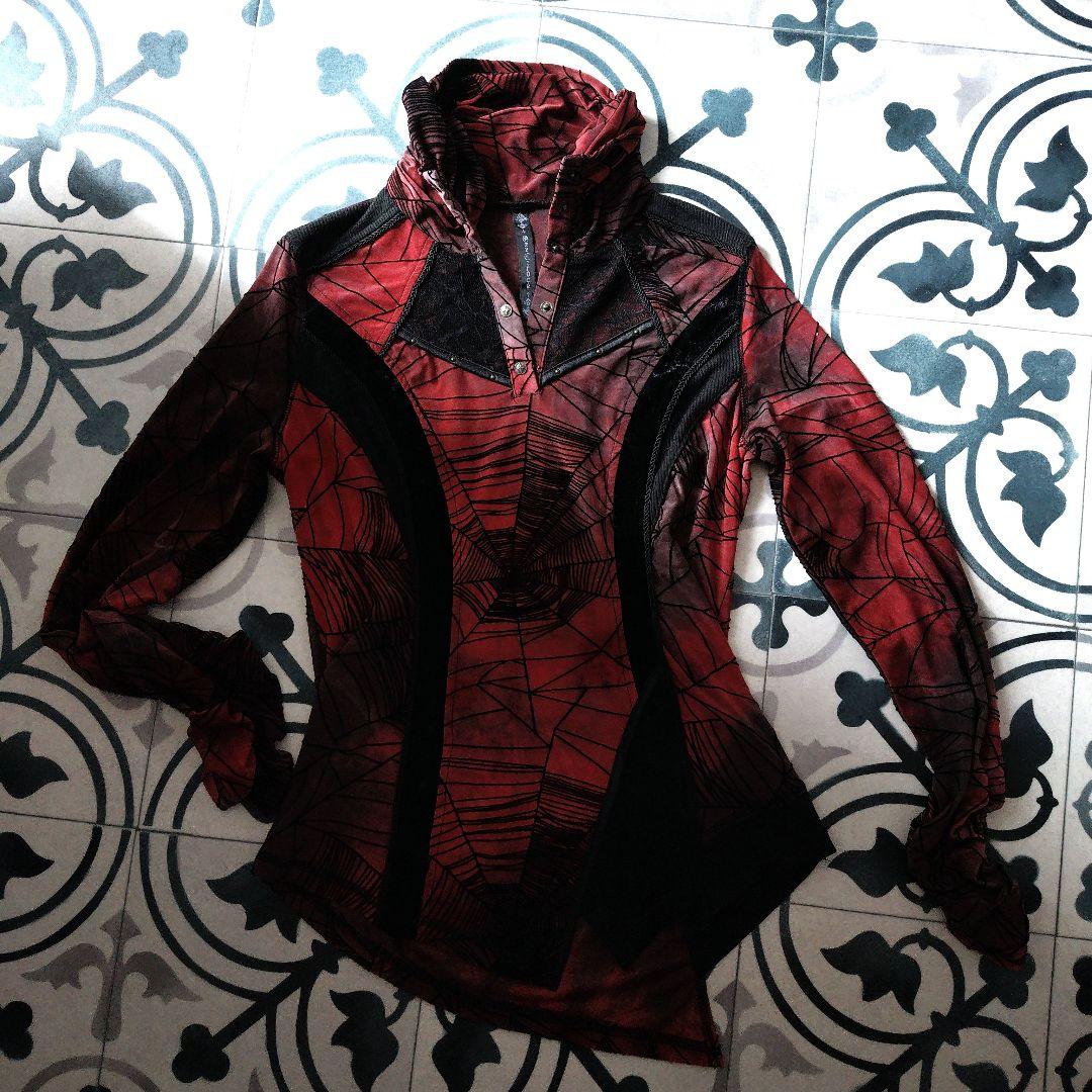 オッズクローチェ　異素材ハイネック