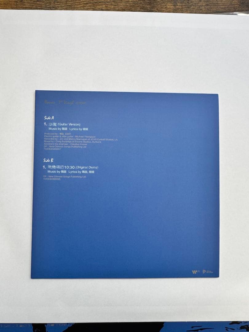 David Tao 陶喆 陶吉吉 台湾 レコード Vinyl LP + 7インチ