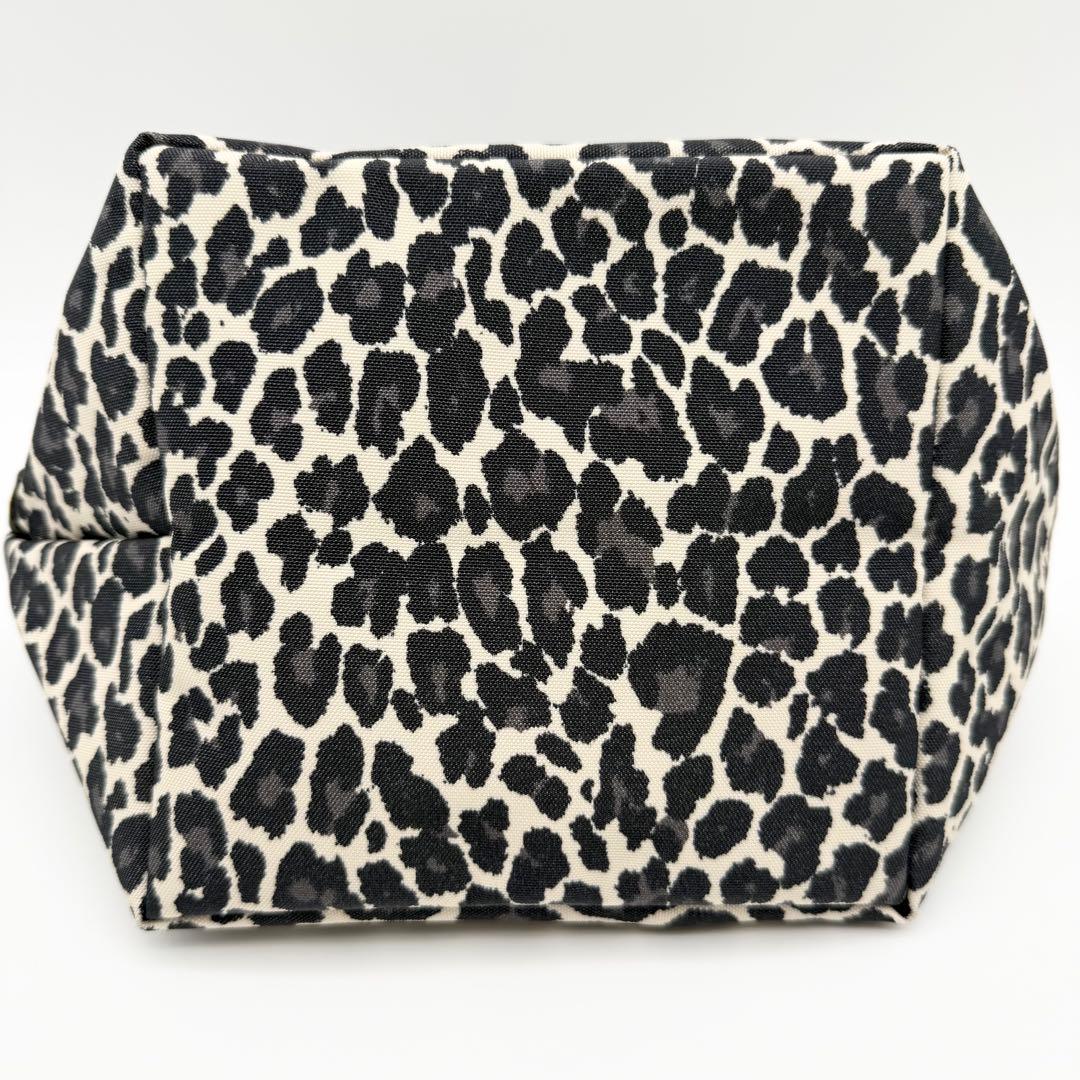 【未使用級】エルベシャプリエ 901F ナイロン舟型トート S パンサーブラン