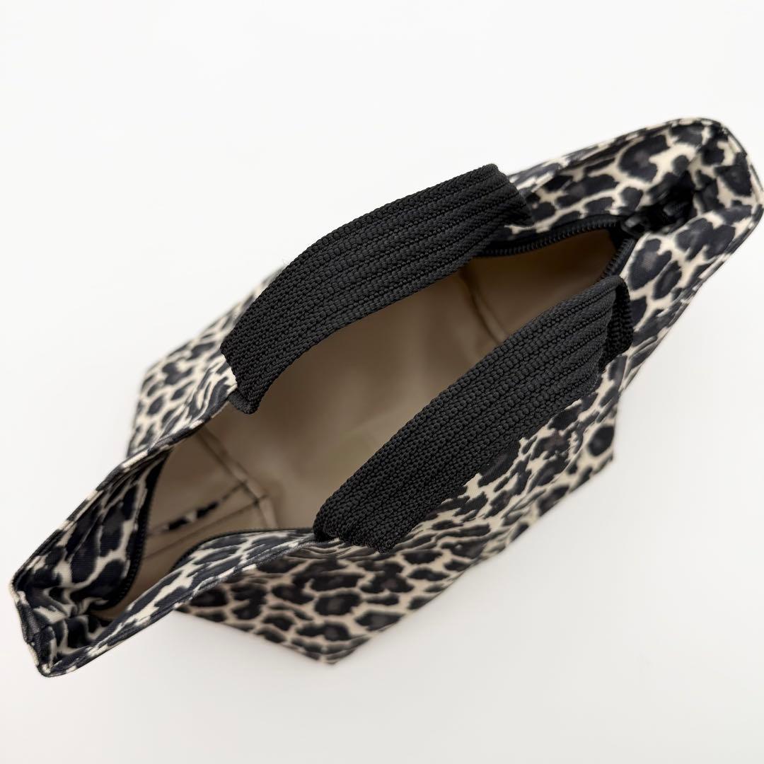 【未使用級】エルベシャプリエ 901F ナイロン舟型トート S パンサーブラン