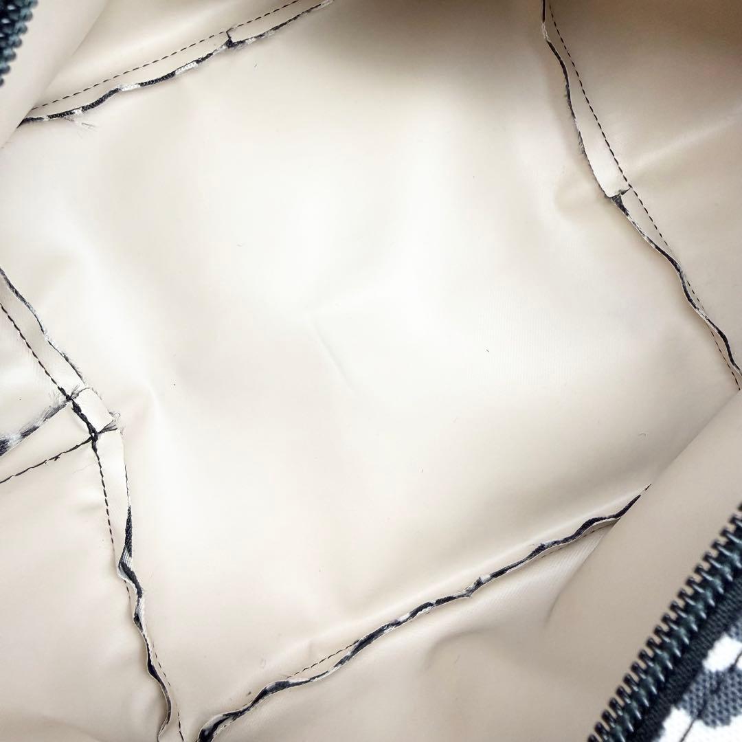 【未使用級】エルベシャプリエ 901F ナイロン舟型トート S パンサーブラン