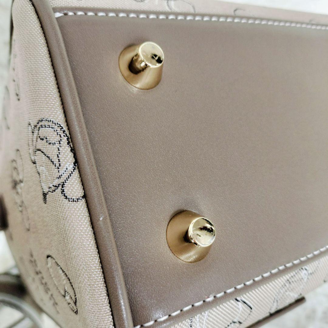 Disney トートバッグ ミッキー 総柄 2way ショルダーバッグ