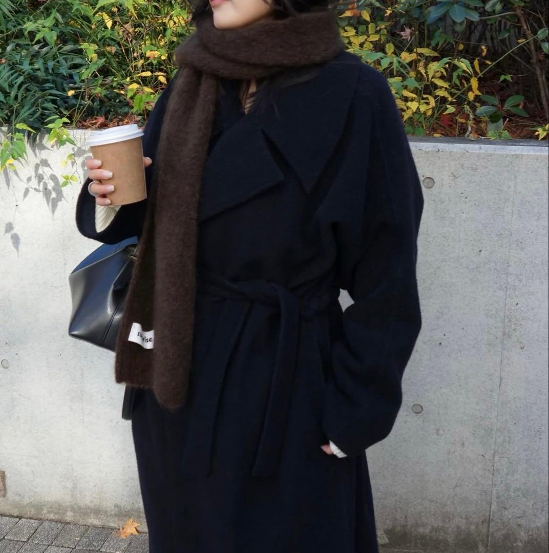 ジャケット・アウター pan w/ca pile long trench