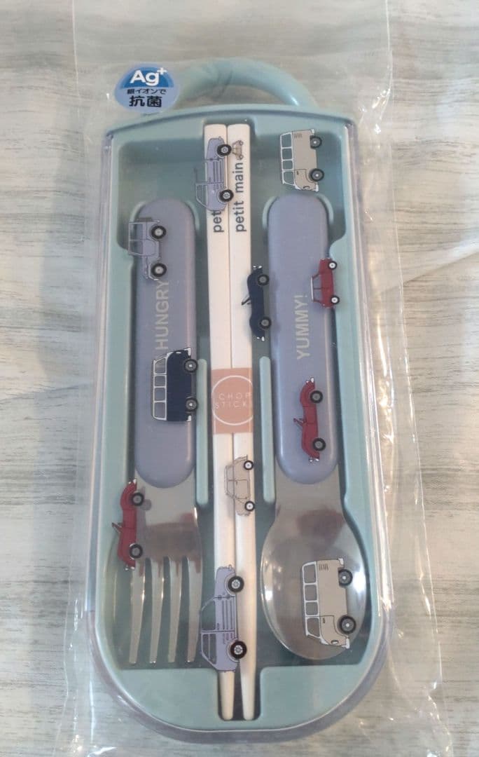 り【新品】✴️petit main✴️水筒　弁当箱　カトラリー　セット