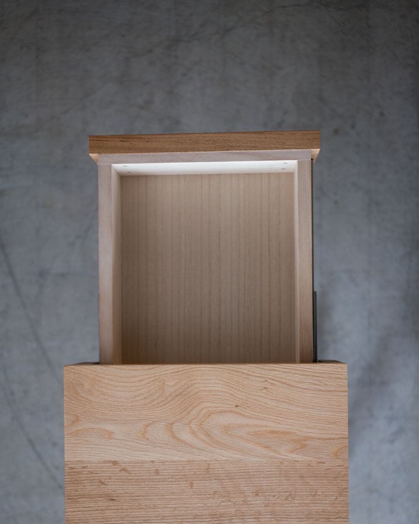 HiroVALITA サイドテーブル35 ナラ / オイル H55