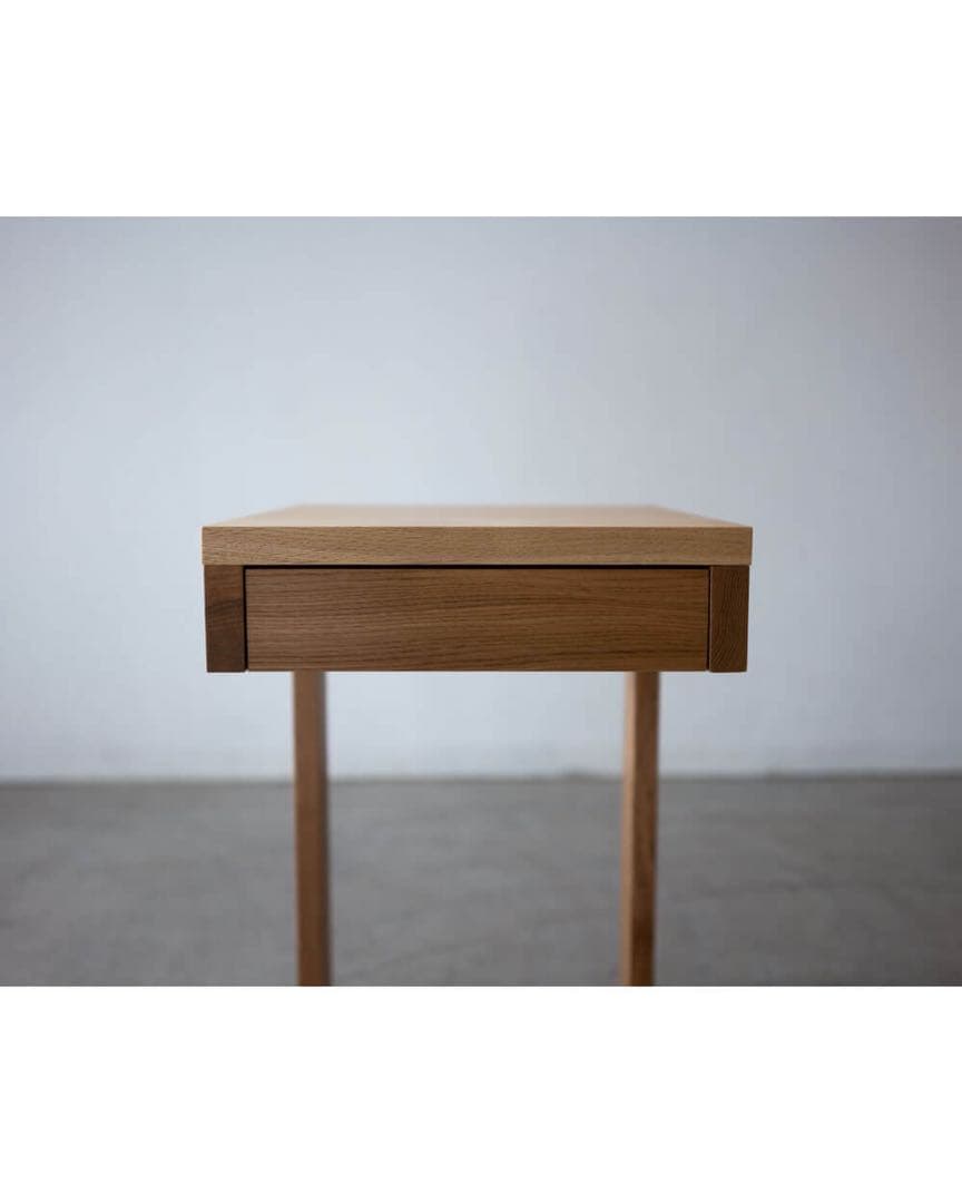 HiroVALITA サイドテーブル35 ナラ / オイル H55