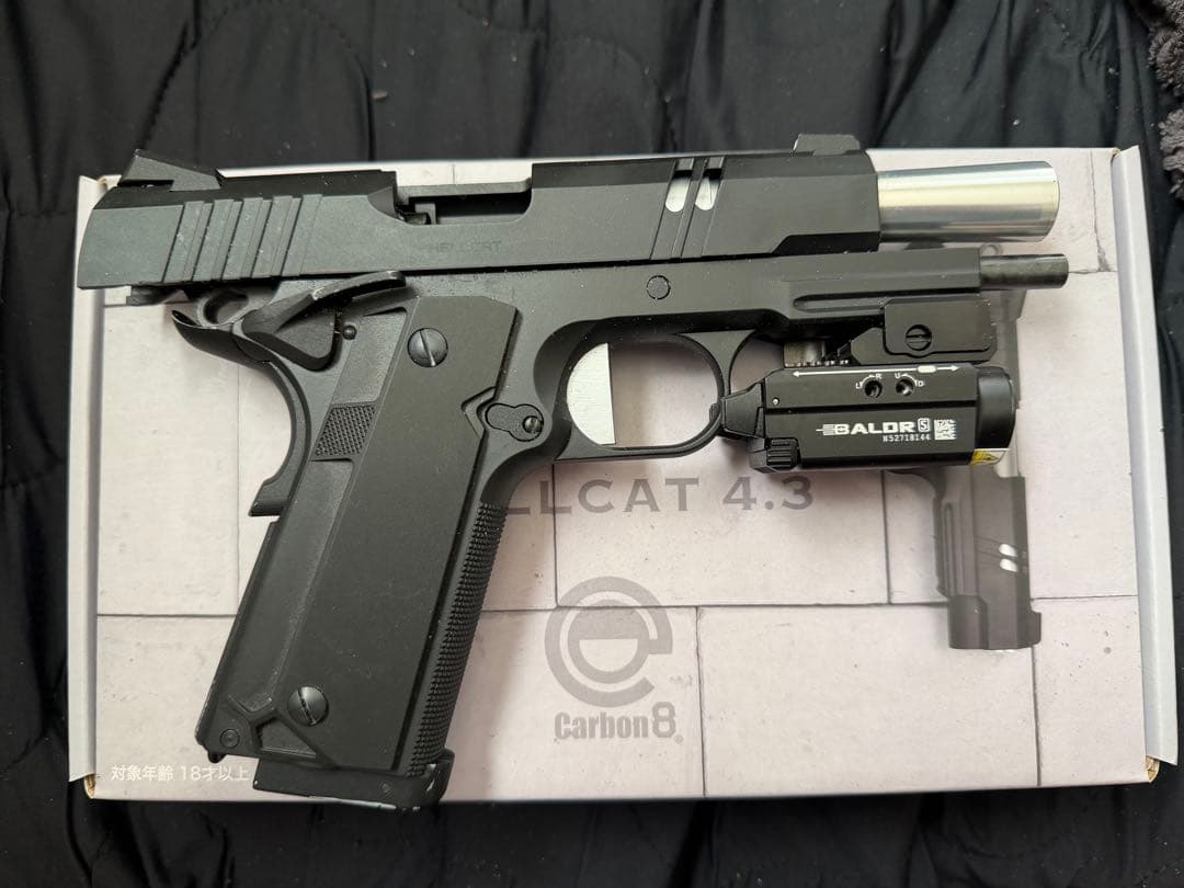 ⑥Carbon8 HELLCAT 4.3 Co2ガスガン ＊AI出品です