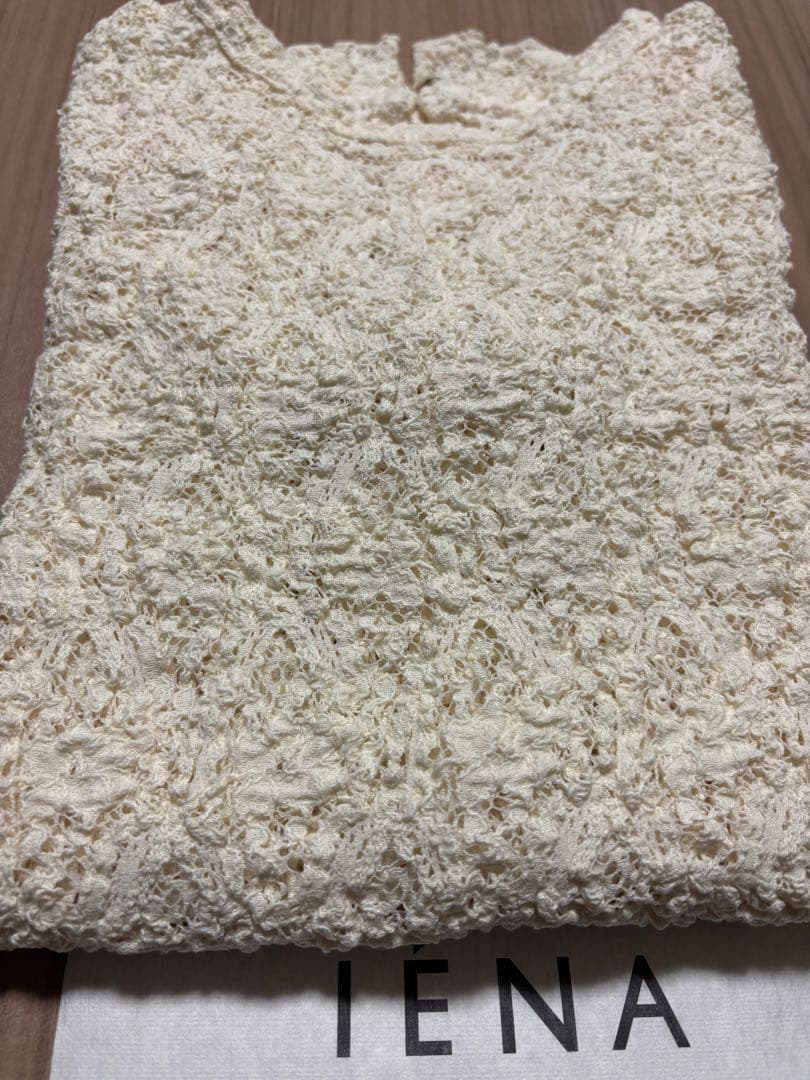 今季新品タグ付　イエナ☆Flowerストレッチレースプルオーバー