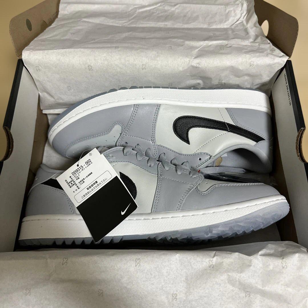 ナイキ Air Jordan 1 Low Golf Wolf Grey 29cm